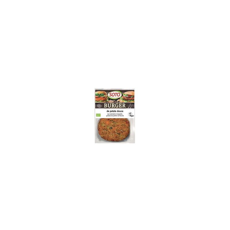 Burger patate douce