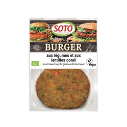 Burger aux legumes et...