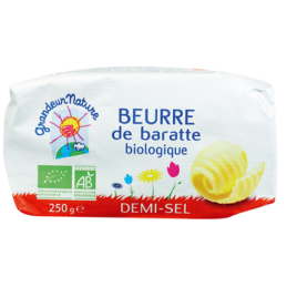 Beurre de baratte demi sel