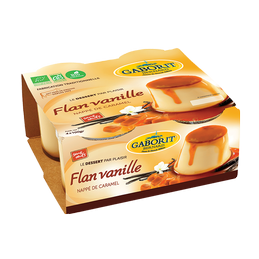 Flan vanille nappe de...