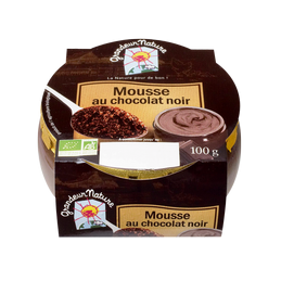 Mousse chocolat noir 100g