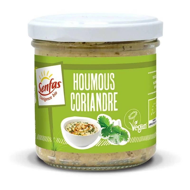 Houmous coriandre bio vegan 135g