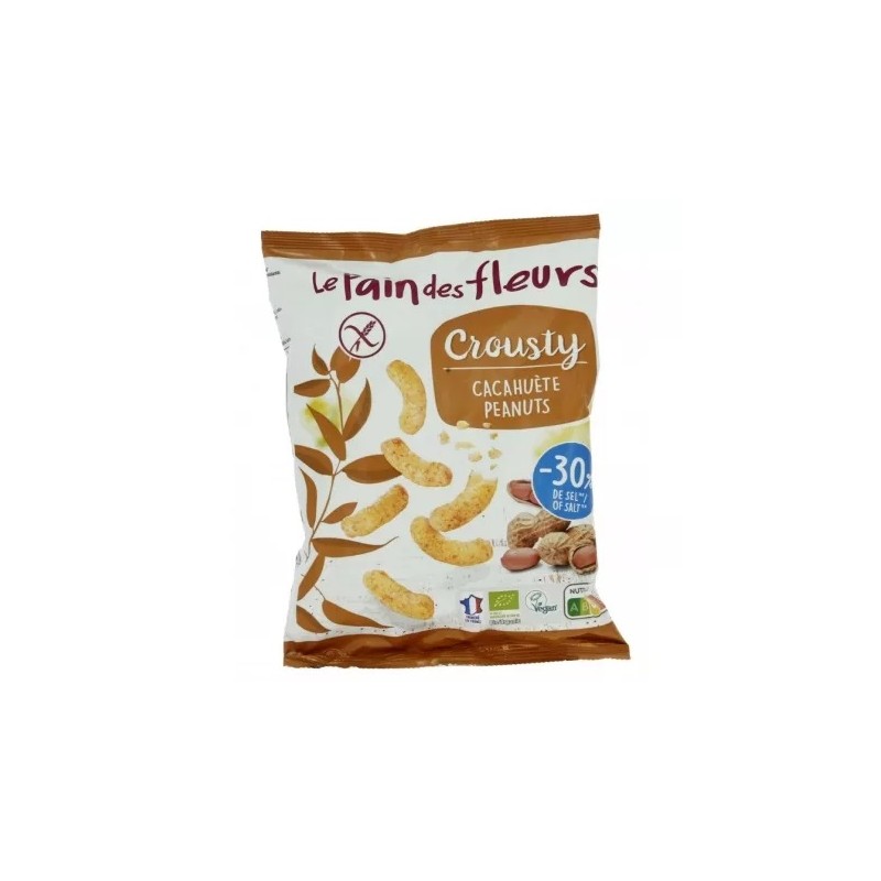 Crousty cacahuete sans gluten 75g