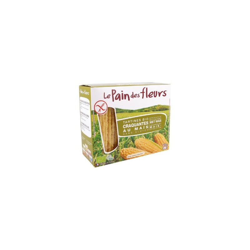 Pain des fleurs mais-riz 150g