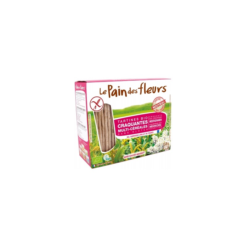 Pain des fleurs multicereales 150g