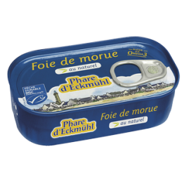 Foie de morue au naturel 121g