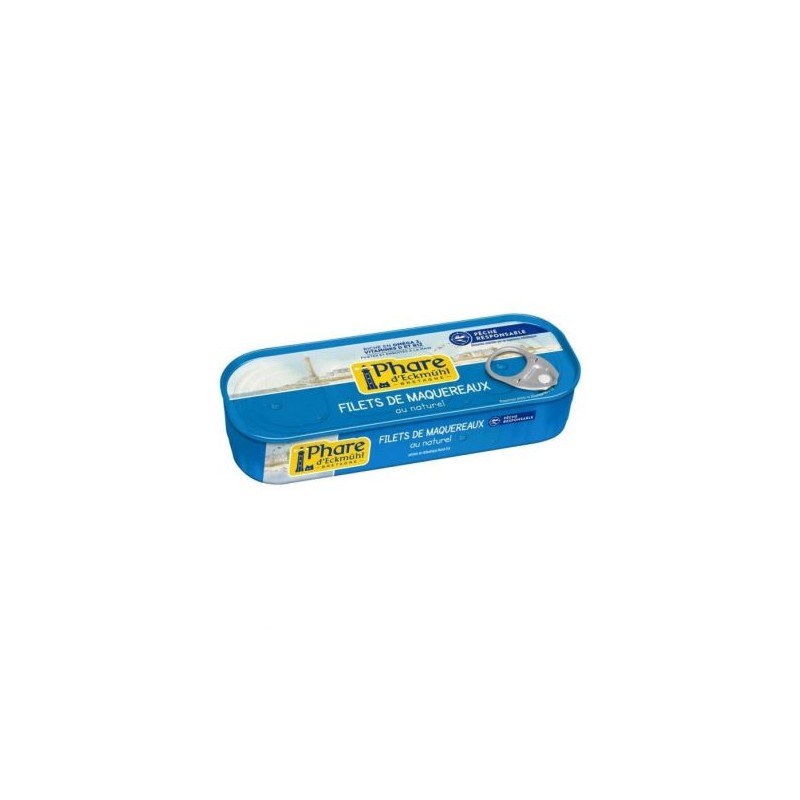 Filets de maquereaux au naturel 151g