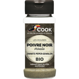 Poivre noir moulu 45g