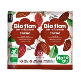 Bioflan chocolat sans sucre...