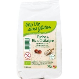 Farine riz chataigne 500g