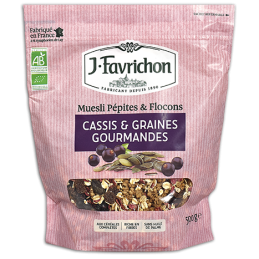 Muesli cassis graines...