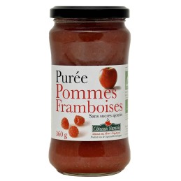 Puree pommes framboises (360g)