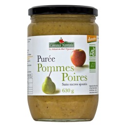 Puree pommes poires 630g