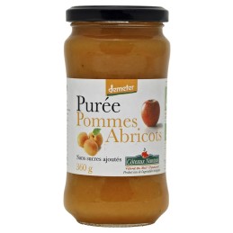 Puree pomme abricot 360g