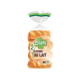 Pains au lait 8x35g