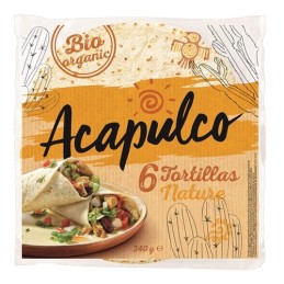 Tortillas wraps (x6) 240g