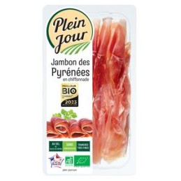 Jambon pyrenees chiffonnade...