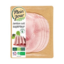 Jambon cuit 4 tranches 120g