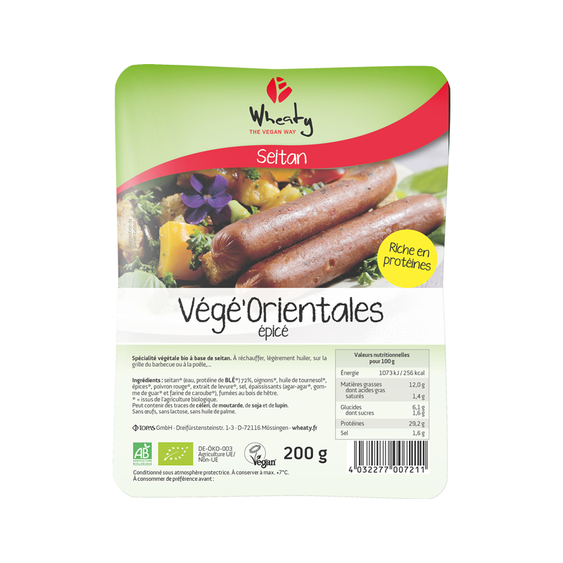 Vege orientales epicees 200g