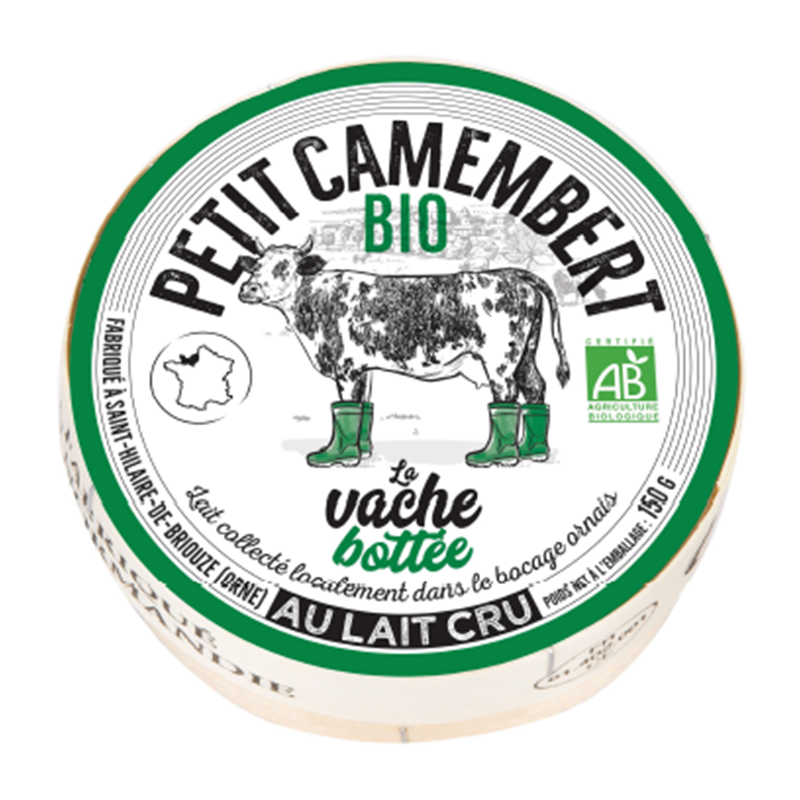 Petit camembert au lait cru 150g