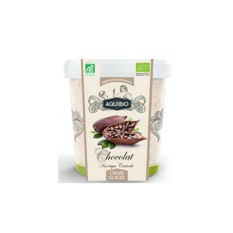 Creme glacee chocolat bio 500ml